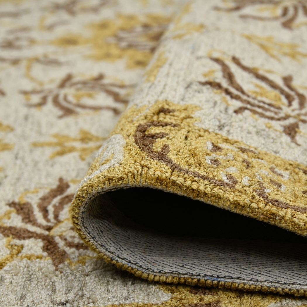 Soline Yellow 8' x 10' Rug - Thumbnail - Image 7