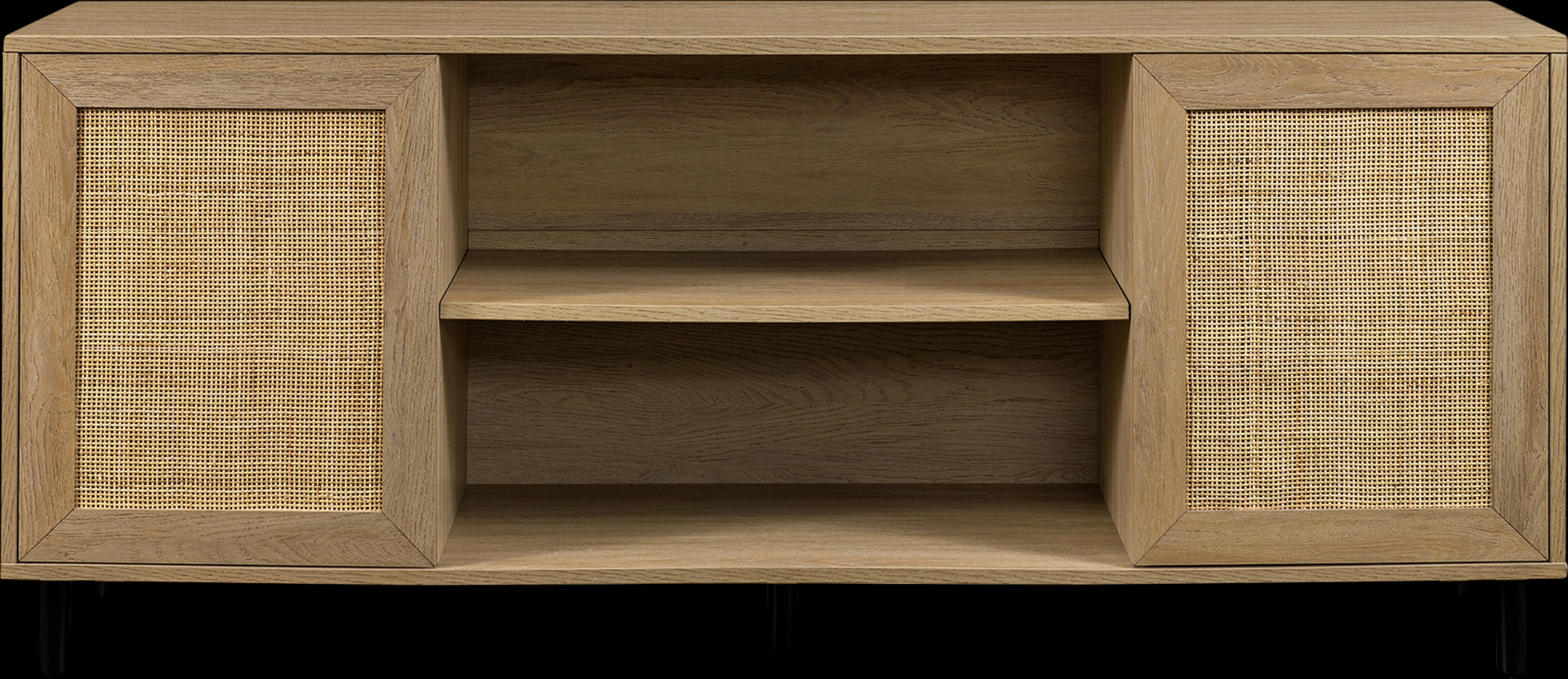 Sollway Oak 58 in. Console - Thumbnail - Image 3