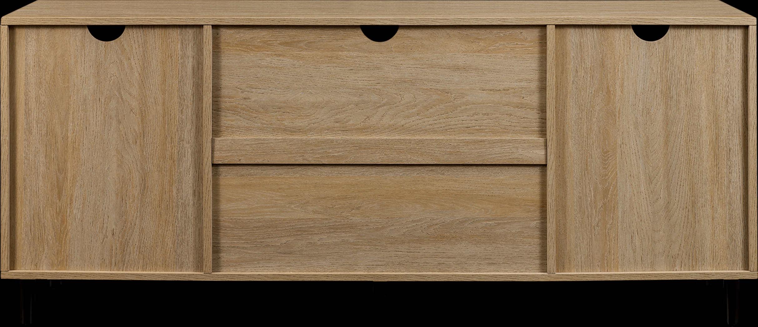 Sollway Oak 58 in. Console - Thumbnail - Image 4