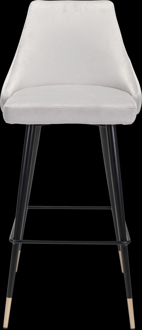 Solveig Gray Barstool - Thumbnail - Image 2