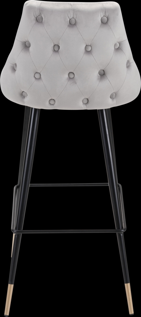 Solveig Gray Barstool - Thumbnail - Image 4