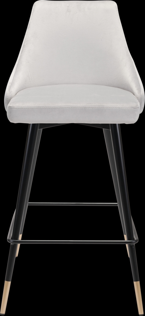 Solveig Gray Counter Height Stool - Thumbnail - Image 2