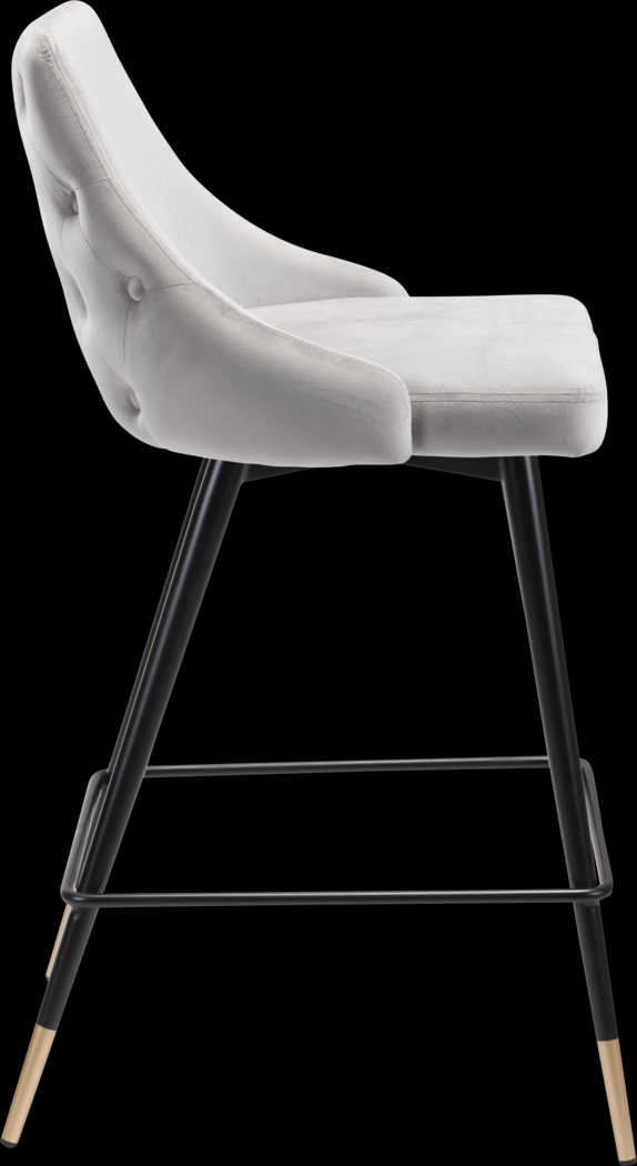 Solveig Gray Counter Height Stool - Thumbnail - Image 3