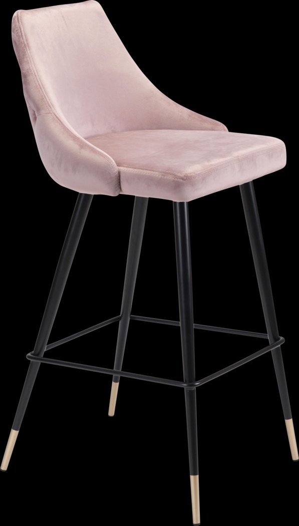 Solveig Pink Barstool - Thumbnail - Image 1