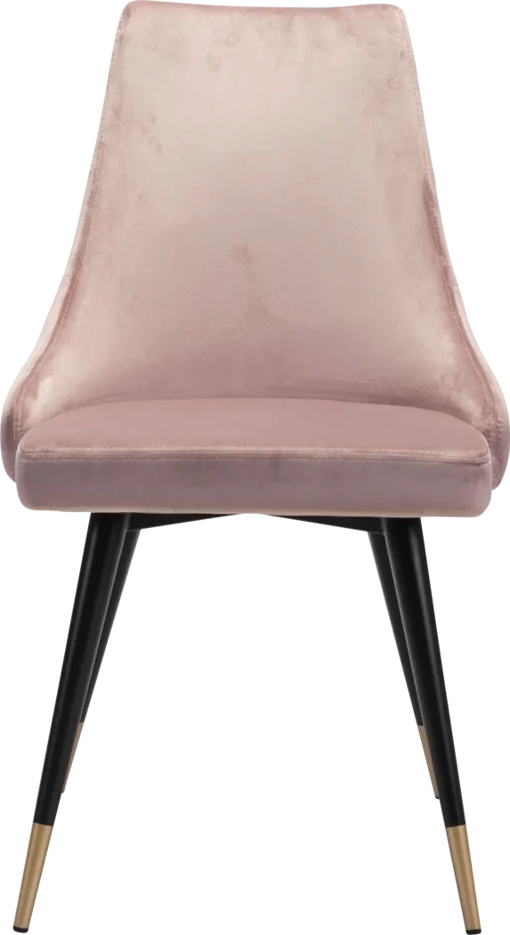 Solveig Pink Side Chair, Set of 2 - Thumbnail - Image 3