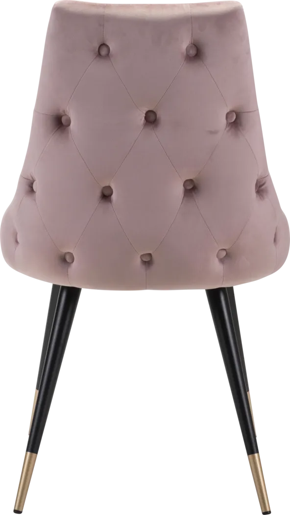 Solveig Pink Side Chair, Set of 2 - Thumbnail - Image 4