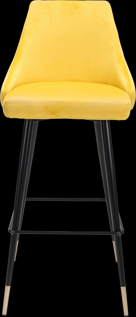 Solveig Yellow Barstool - Thumbnail - Image 2
