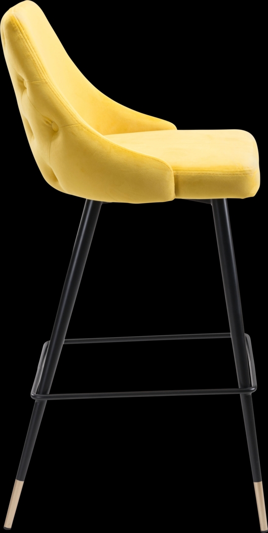 Solveig Yellow Barstool - Thumbnail - Image 3