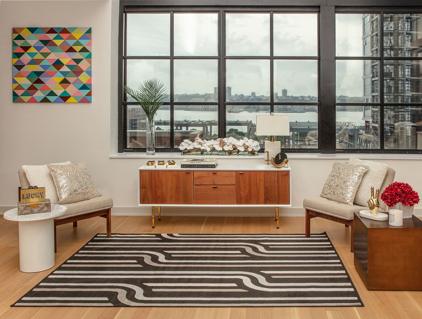 Solyna Brown 5' x 7' Rug - Thumbnail - Image 2