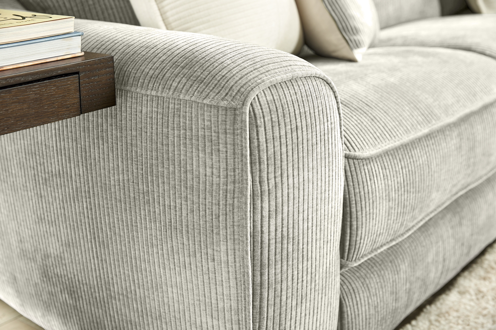 Somerset Gray 8 Pc Dual Power Reclining Sectional Living Room - Thumbnail - Image 6