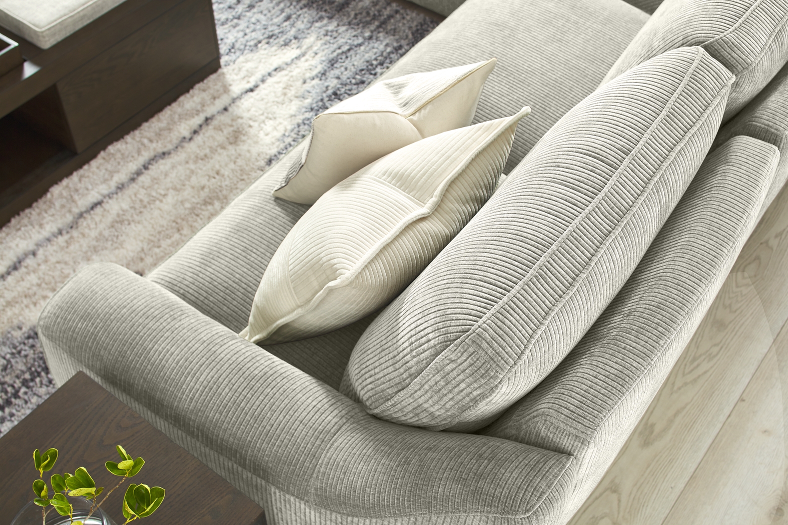 Somerset Gray 9 Pc Dual Power Reclining Sectional Living Room - Thumbnail - Image 8