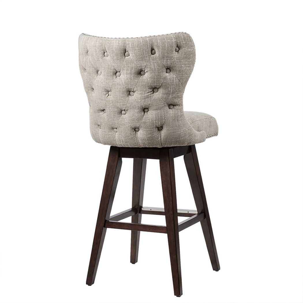 Sommerfield Camel Swivel Barstool - Thumbnail - Image 5