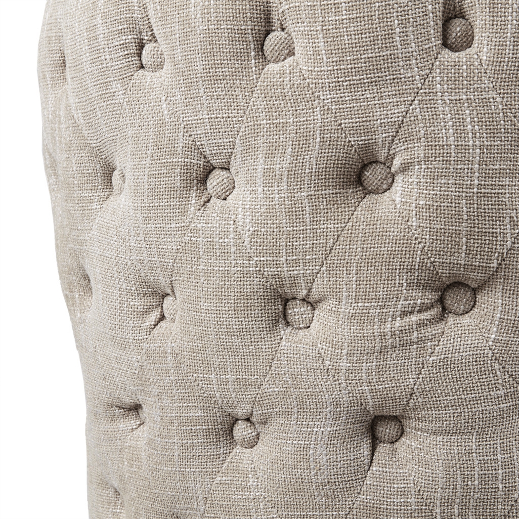 Sommerfield Camel Swivel Barstool - Thumbnail - Image 6