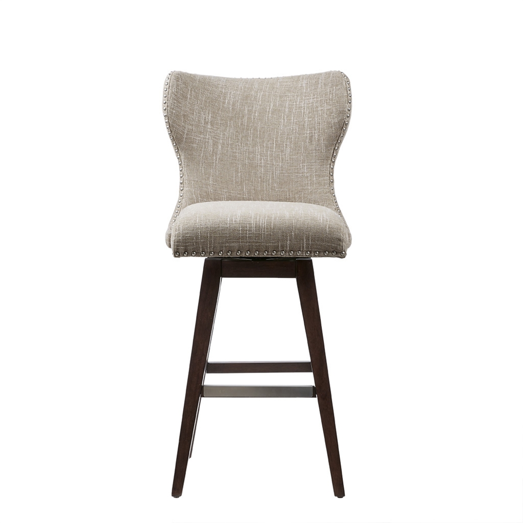 Sommerfield Camel Swivel Barstool - Thumbnail - Image 7