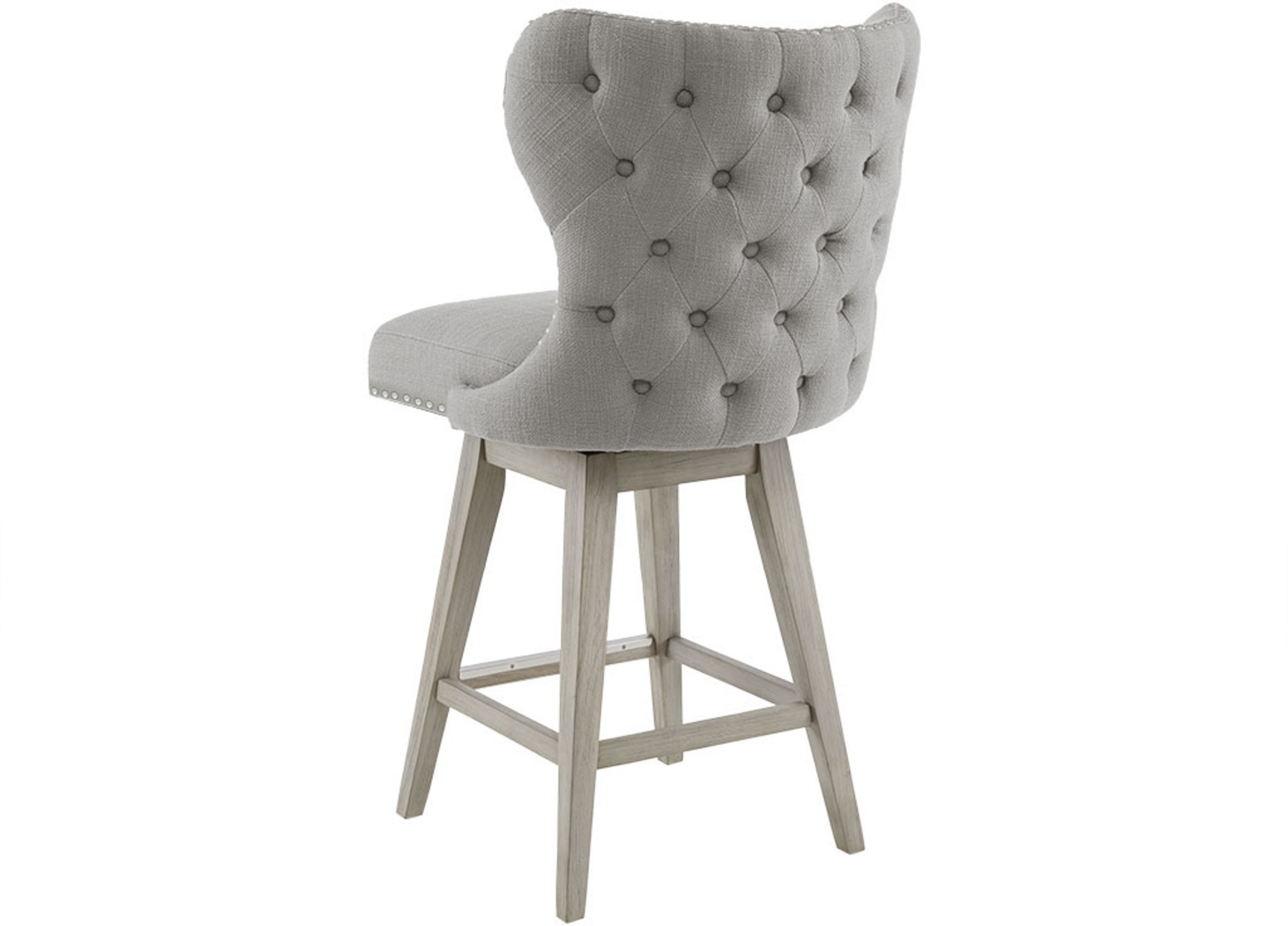 Sommerfield Gray Swivel Counter Height Stool - Thumbnail - Image 3