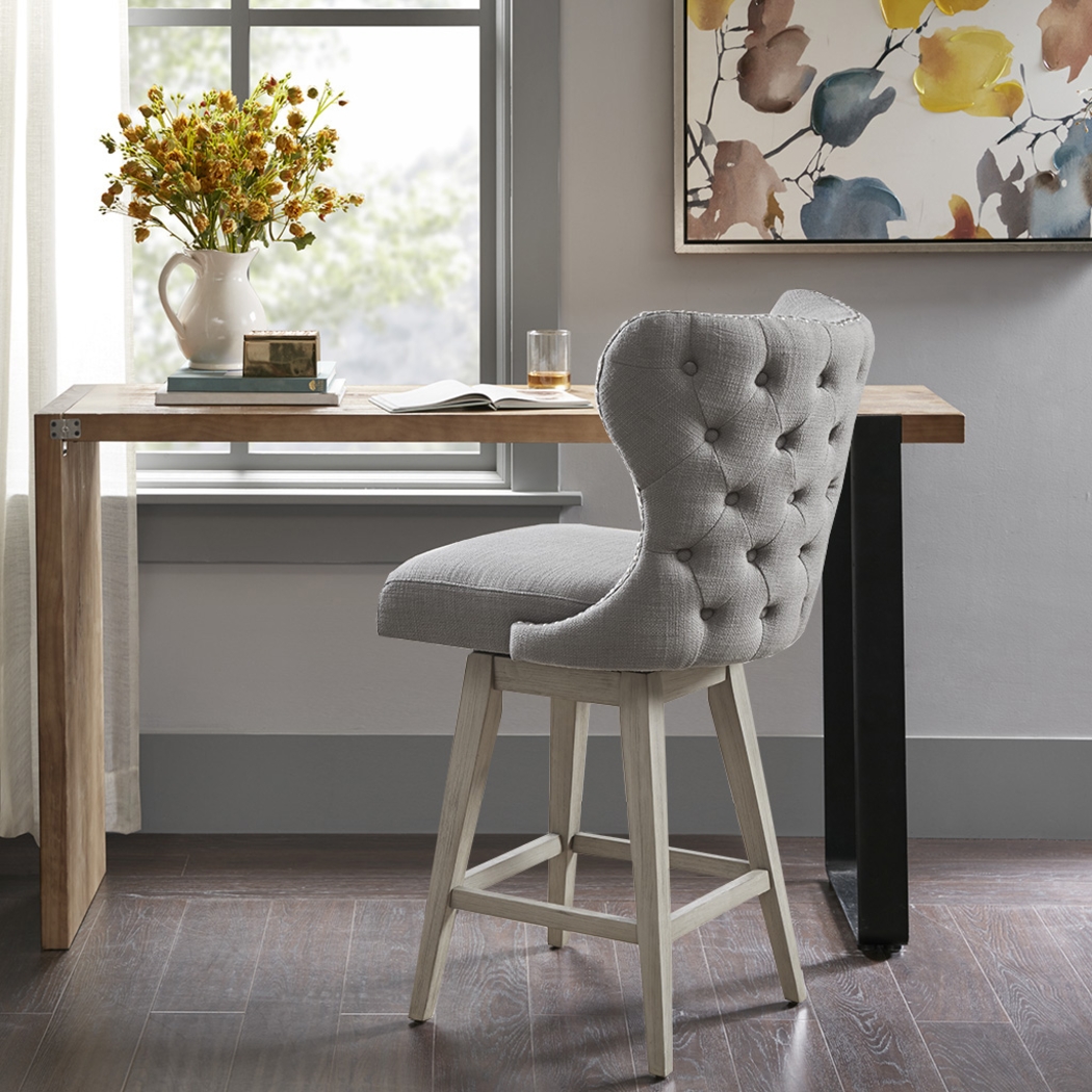 Sommerfield Gray Swivel Counter Height Stool - Thumbnail - Image 6