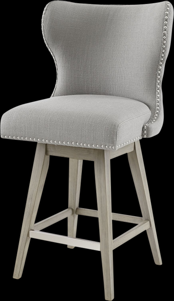 Sommerfield Gray Swivel Counter Height Stool - Thumbnail - Image 1