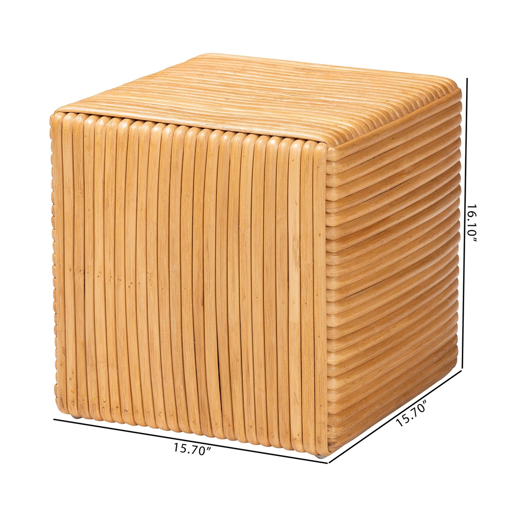 Sommerheim Light Brown Ottoman - Thumbnail - Image 7