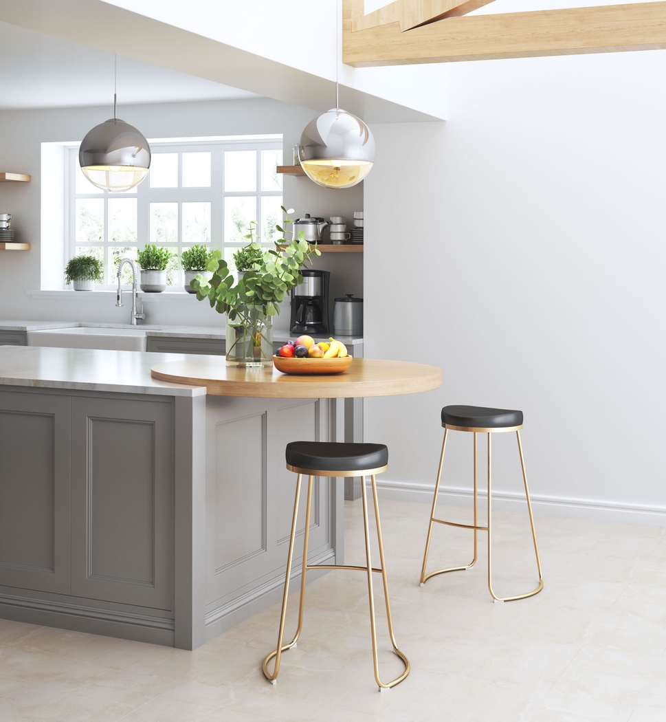 Sonali Black Barstool, Set of 2 - Thumbnail - Image 6