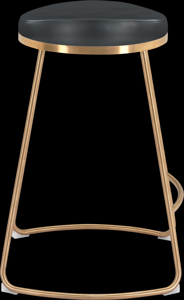 Sonali Black Counter Height Stool, Set of 2 - Thumbnail - Image 3