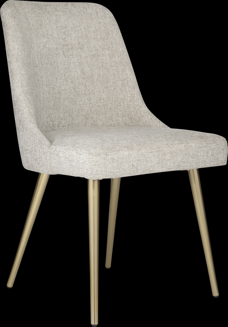 Sonam Gray Side Chair - Thumbnail - Image 1