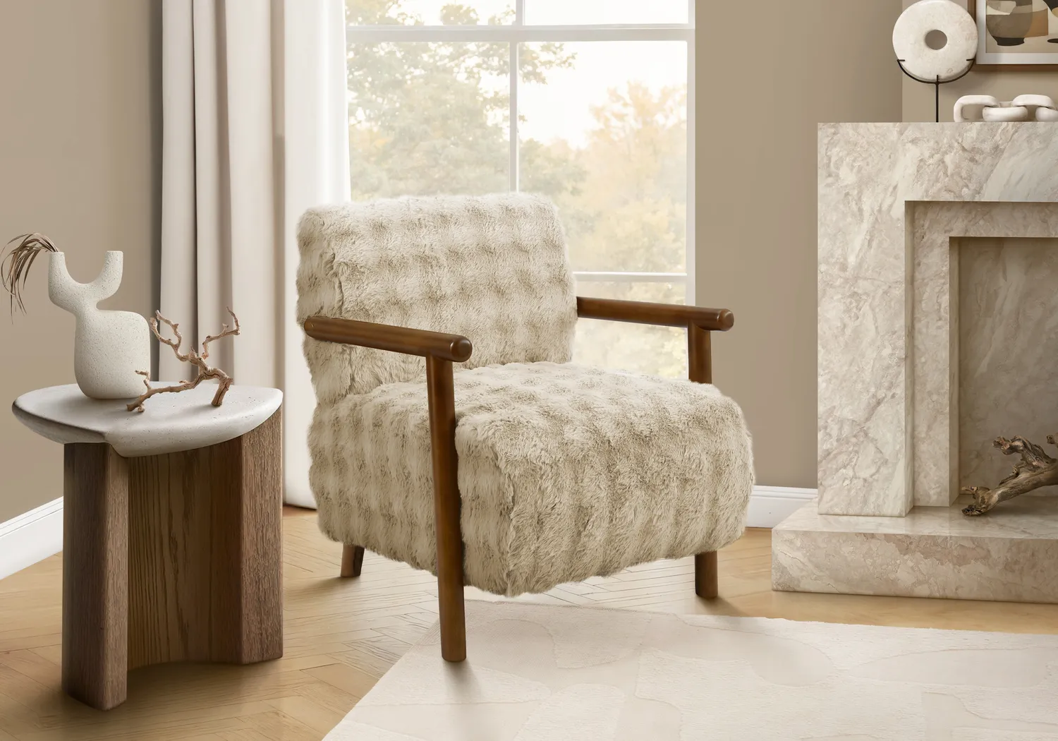 Songoro Brown Accent Chair - Image 2