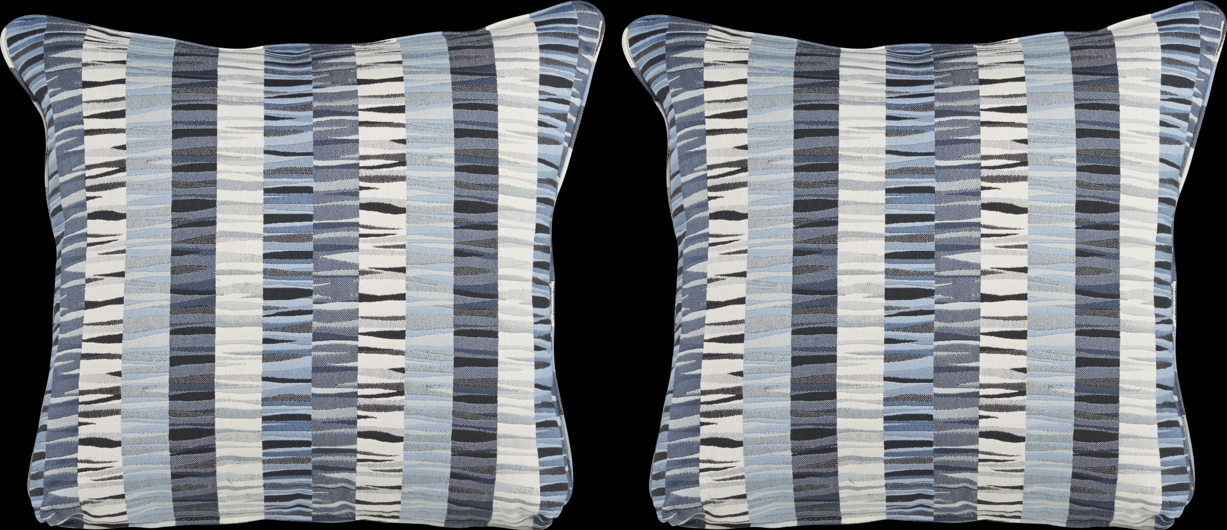 iSofa Sonic Blues Accent Pillows (Set of 2) - Thumbnail - Image 1