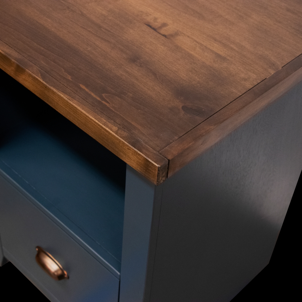 Soniya Blue End Table - Thumbnail - Image 4