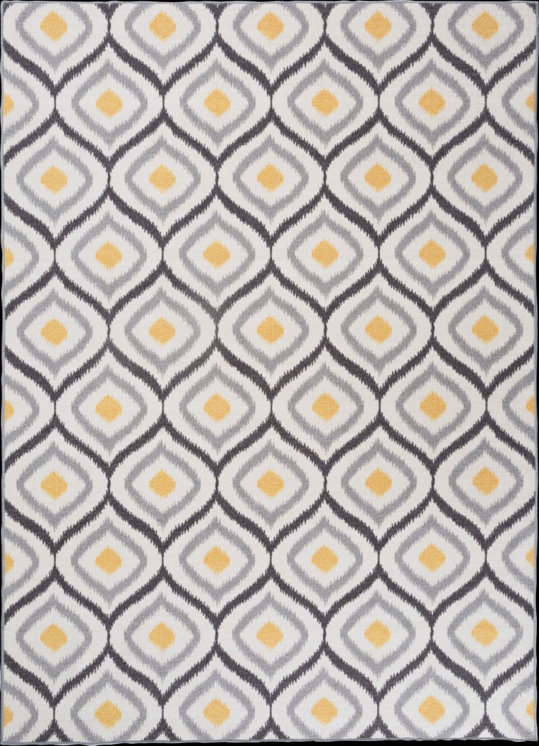 Sonnie Yellow 7'10 x 10' Rug - Thumbnail - Image 1
