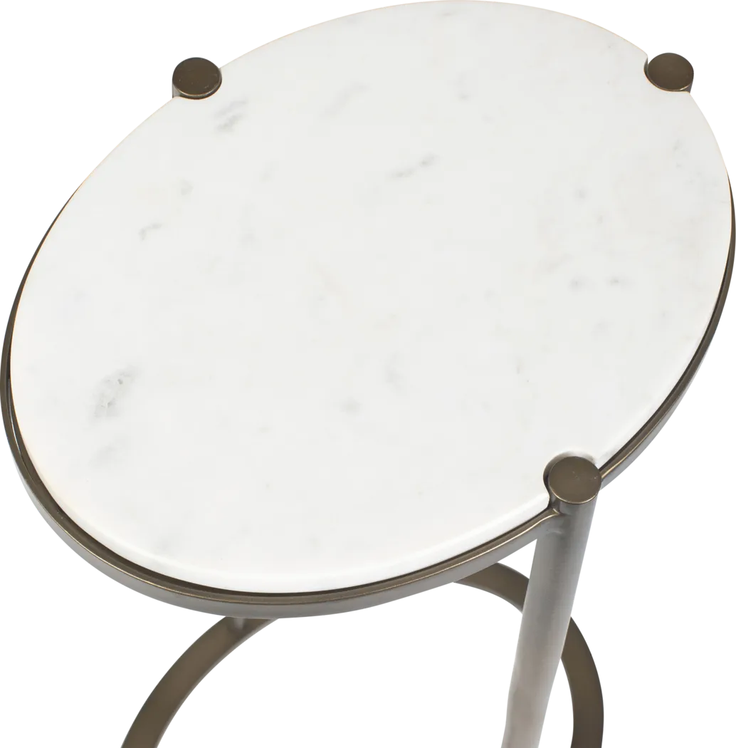 Sonnot Bronze Accent Table - Thumbnail - Image 7