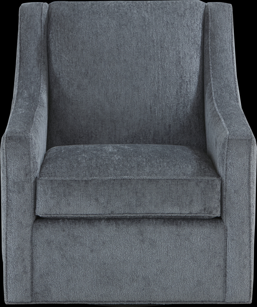 Sonoma Blue Swivel Chair - Thumbnail - Image 2