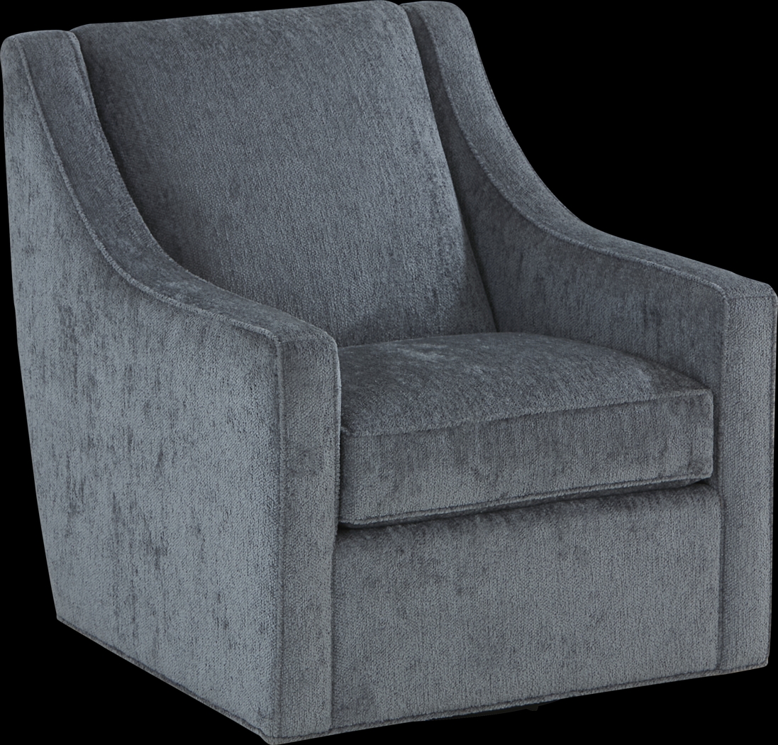 Sonoma Blue Swivel Chair - Thumbnail - Image 1