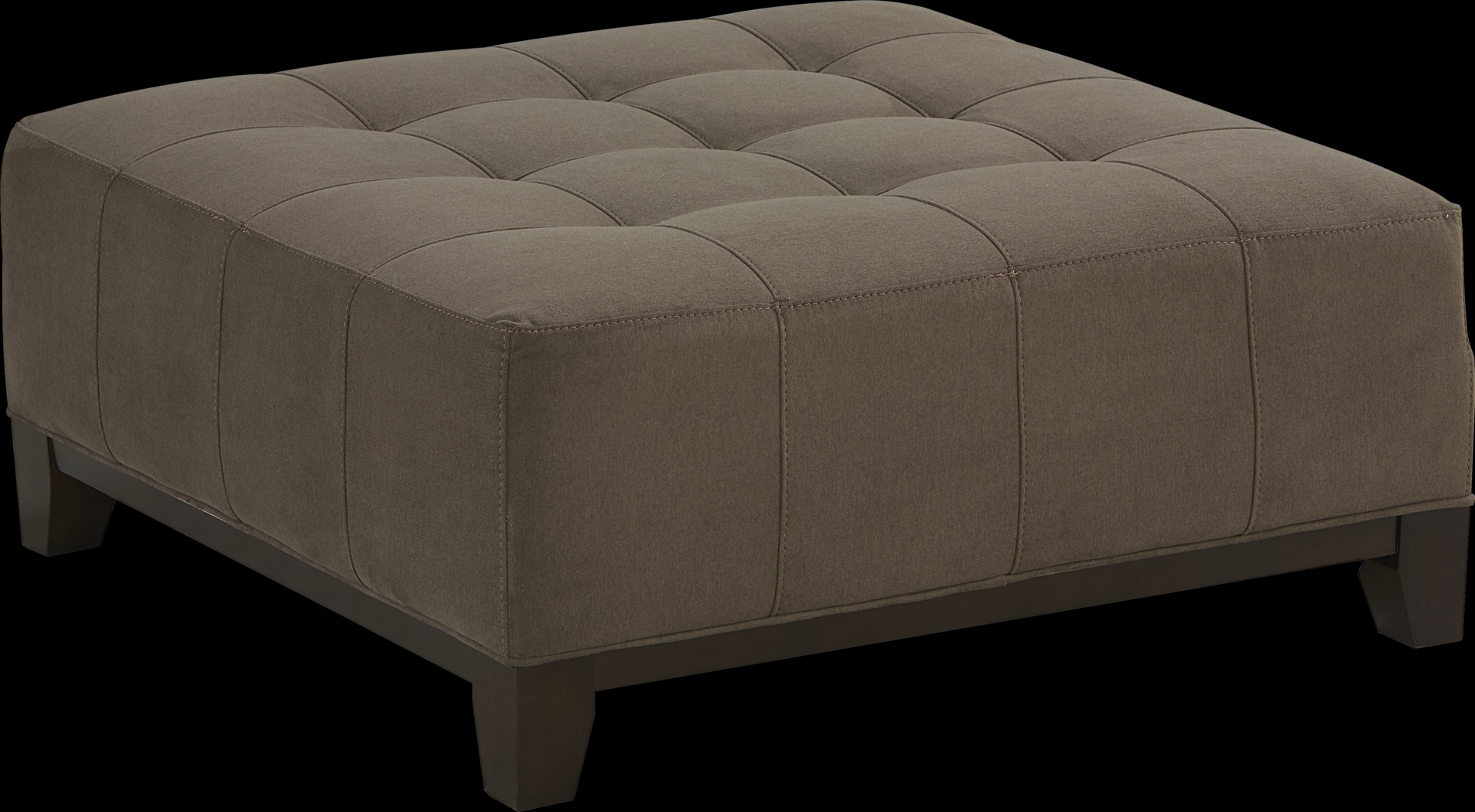 Sonoma Brown Cocktail Ottoman - Thumbnail - Image 1