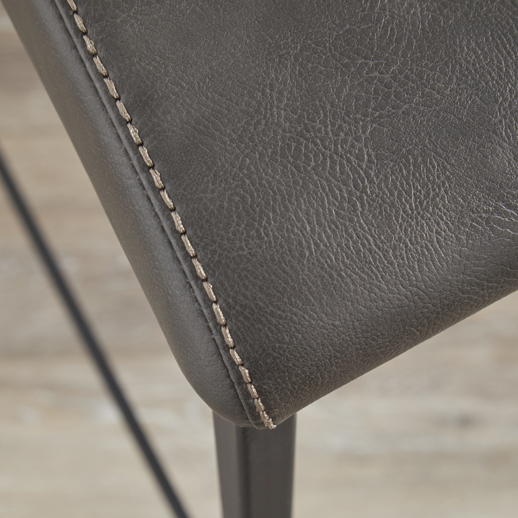 Sonquist Dark Gray Bar Stool - Thumbnail - Image 11