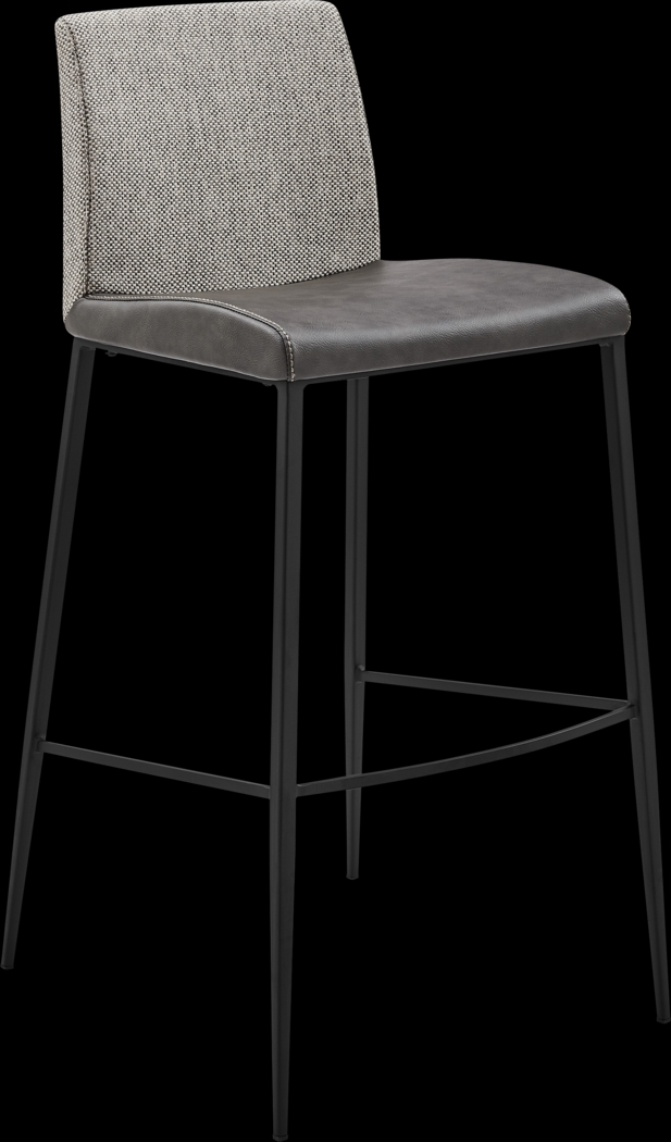 Sonquist Dark Gray Bar Stool - Thumbnail - Image 1