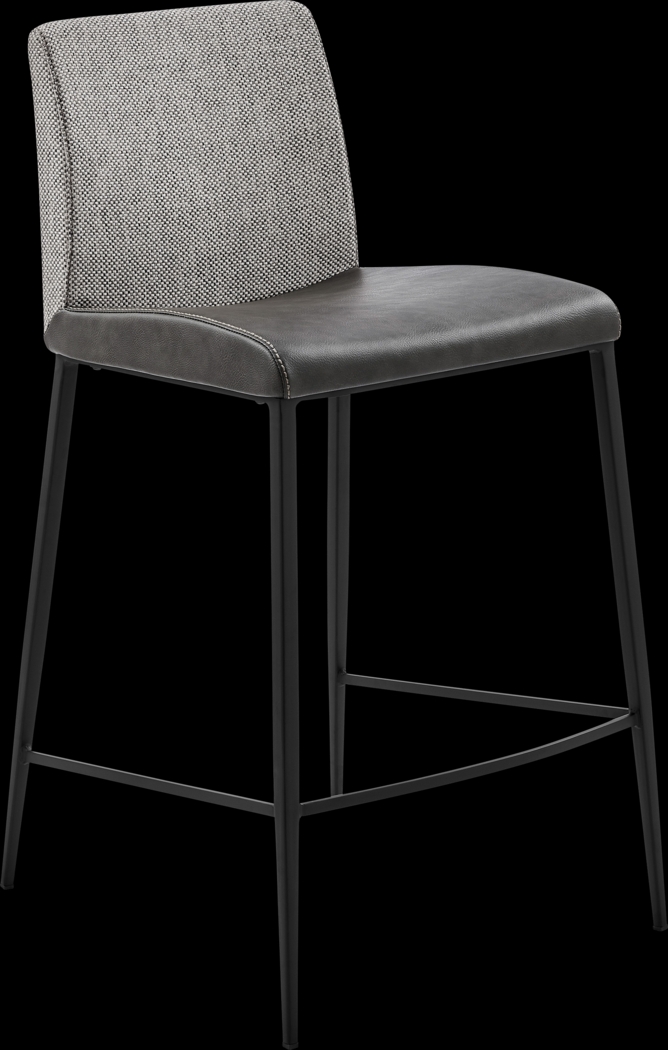 Sonquist Dark Gray Counter Stool - Thumbnail - Image 1
