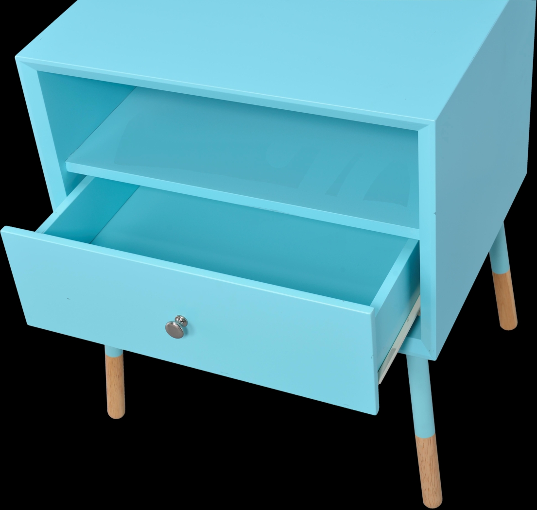 Sonria Blue Accent Table - Thumbnail - Image 2