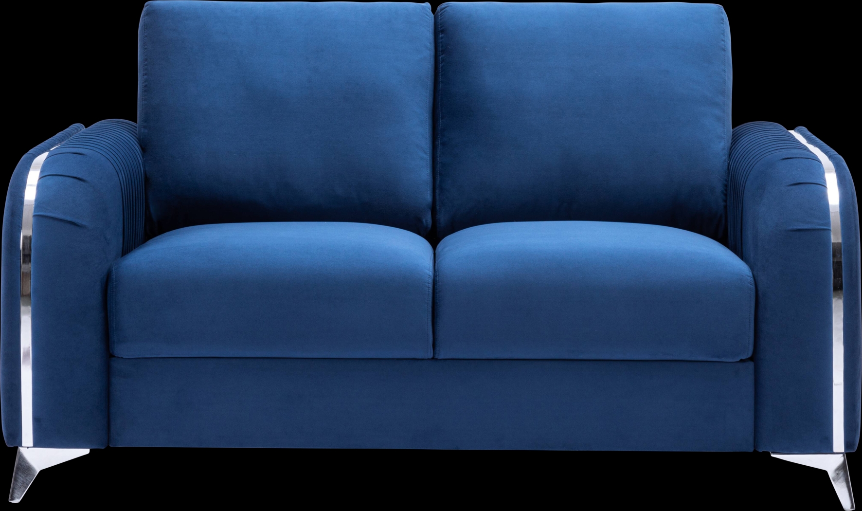 Sontheimer Blue Loveseat - Thumbnail - Image 2