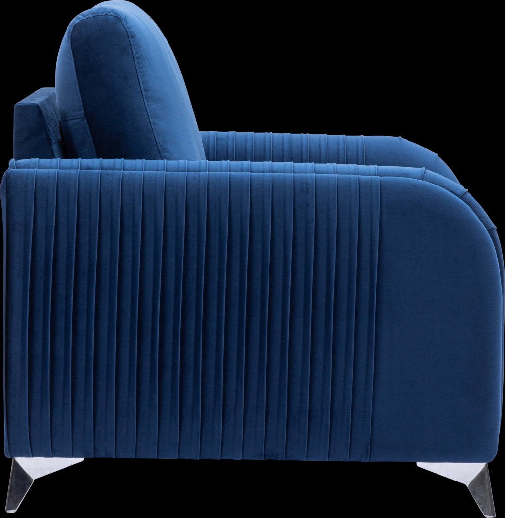 Sontheimer Blue Loveseat - Thumbnail - Image 3