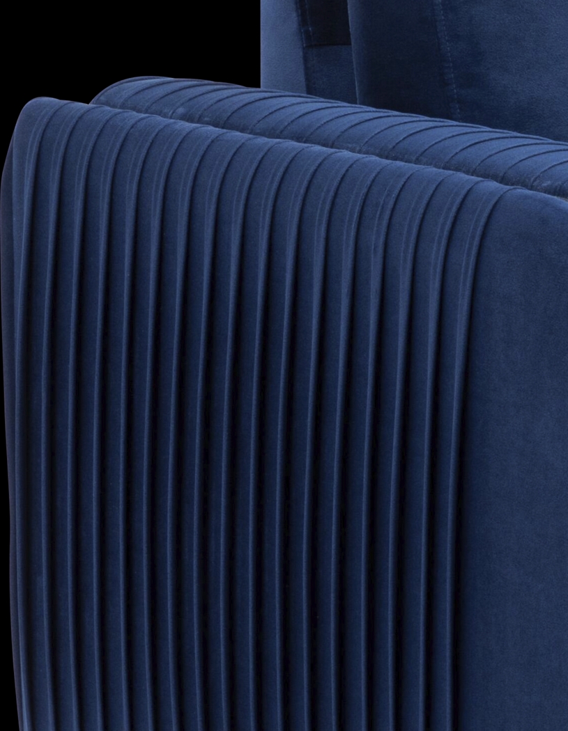 Sontheimer Blue Loveseat - Thumbnail - Image 5