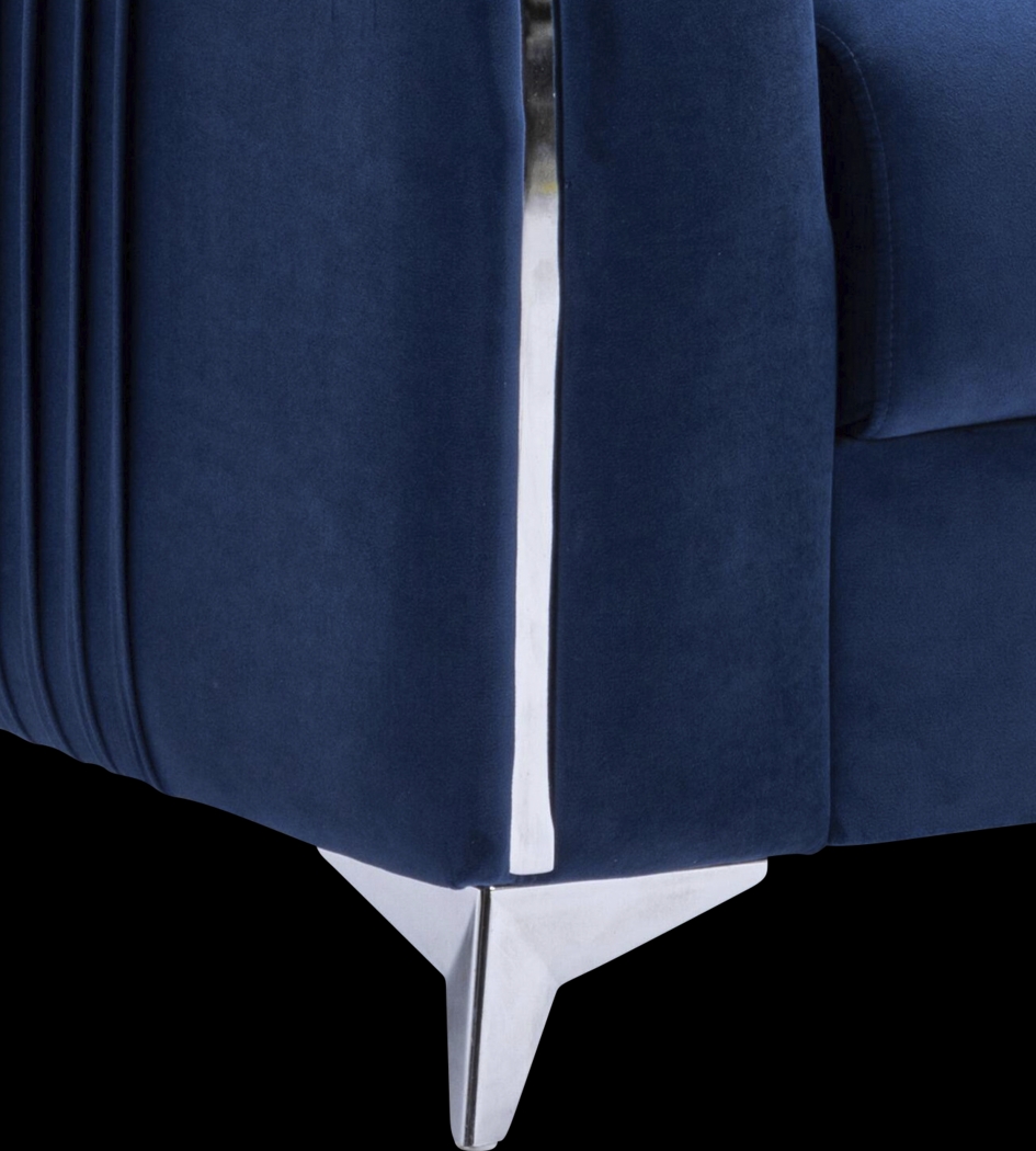 Sontheimer Blue Loveseat - Thumbnail - Image 8