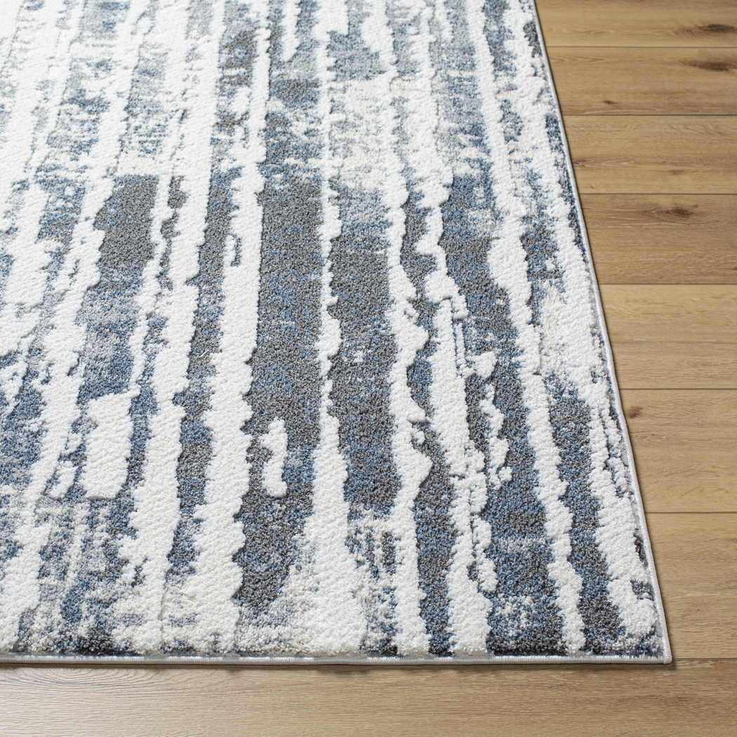 Sontina Blue 5'3 x 7' Area Rug - Thumbnail - Image 4