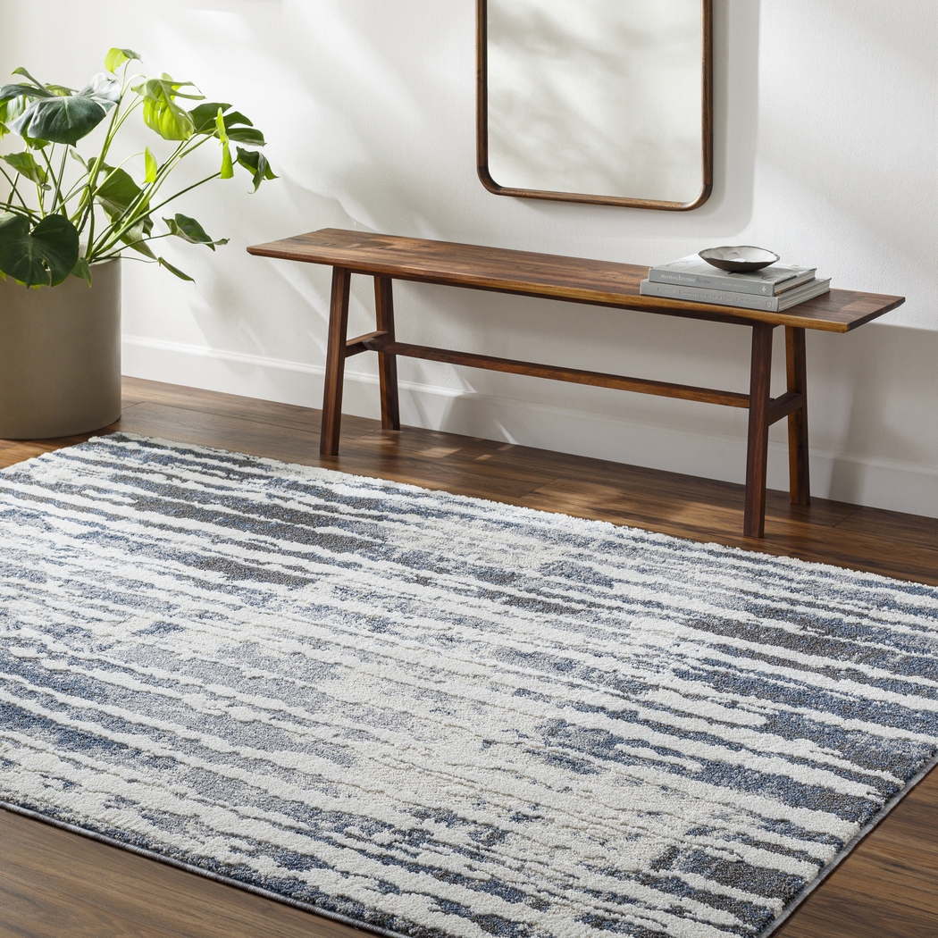 Sontina Blue 7'10 x 10' Area Rug - Thumbnail - Image 2