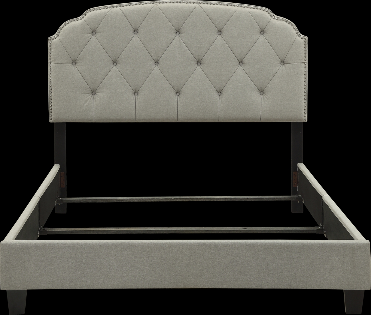 Sonya Gray Queen Upholstered Bed - Thumbnail - Image 4