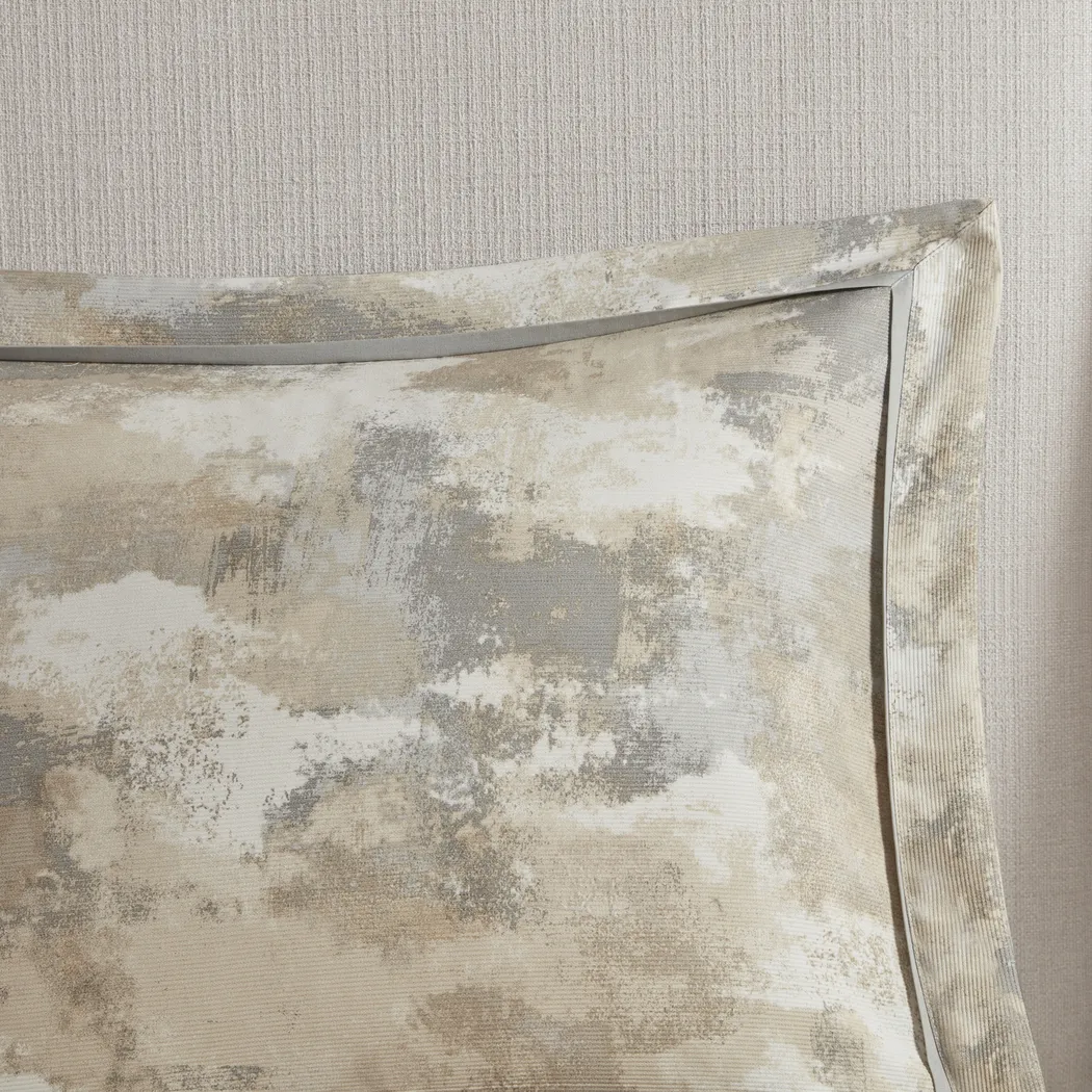 Sophora Gray 7 Pc California King Comforter Set - Thumbnail - Image 8