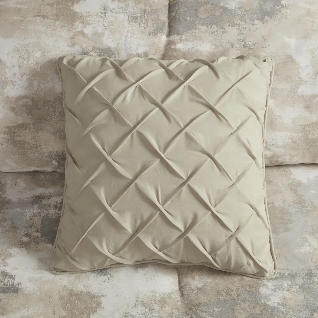 Sophora Gray 7 Pc California King Comforter Set - Thumbnail - Image 9