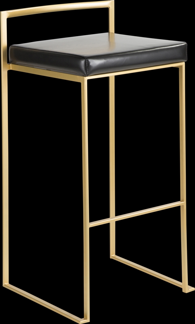 Sora Black Barstool, Set of 3 - Thumbnail - Image 3