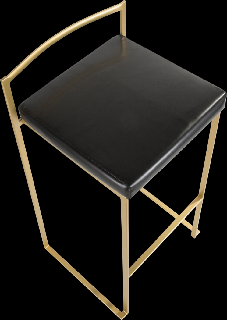 Sora Black Barstool, Set of 3 - Thumbnail - Image 8