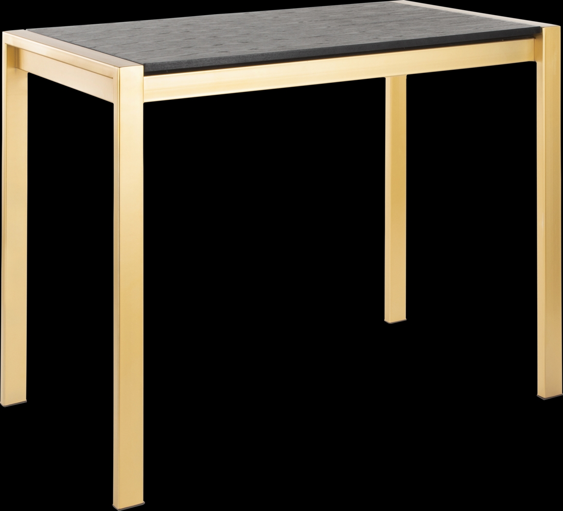 Sora Black Counter Height Dining Table - Thumbnail - Image 1