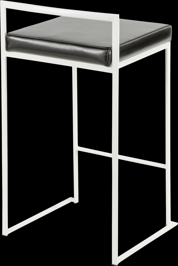 Sora Black Counter Height Stool (Set of 2) - Thumbnail - Image 3